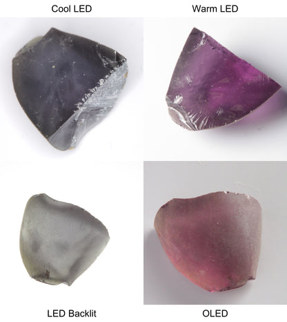 Purple/Pink Color Change Semicone Shaped Sapphire Rough