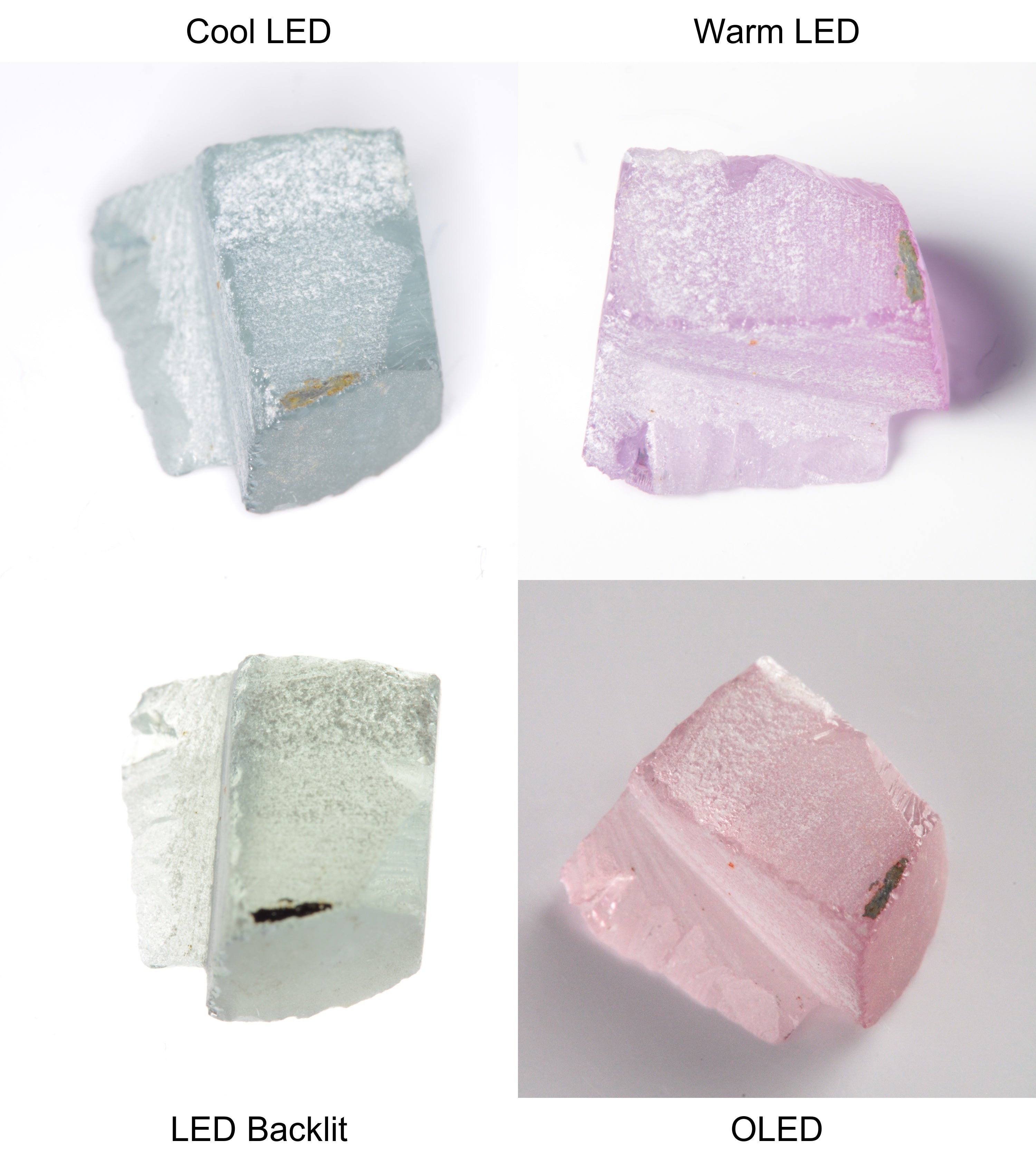 Purple/Pink Color Change Shard Shaped Sapphire Rough