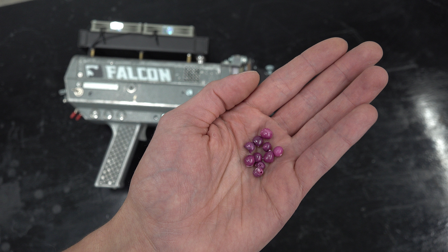 StyroPyro Laser Rubies, Signed, Numbered Commemorative Rubies Grown by Laser!