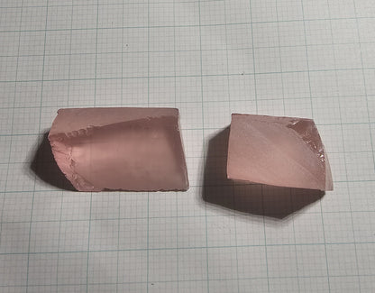 Titanium Laser Sapphire Facet Rough Lab Created Crystals