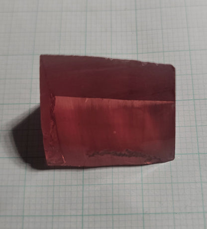 Titanium Laser Sapphire Facet Rough Lab Created Crystals