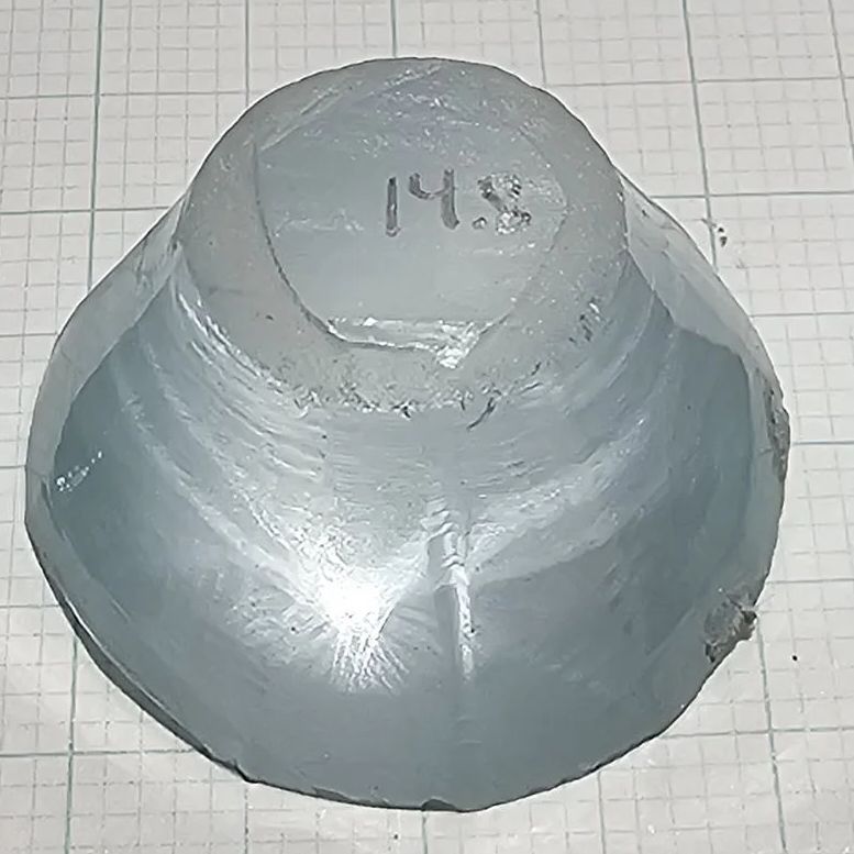 Light Blue Laser Garnet Facet Rough, Yb YAG