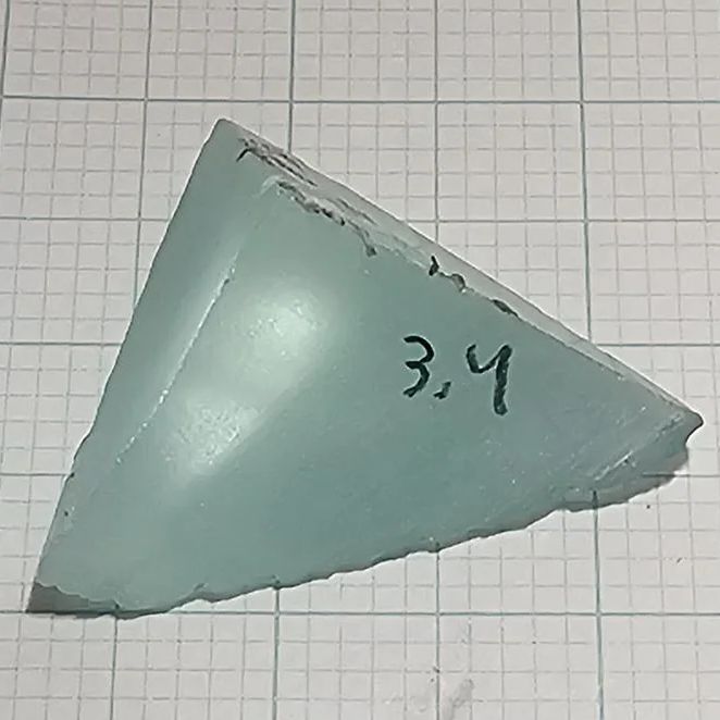 Light Blue Laser Garnet Facet Rough, Yb YAG