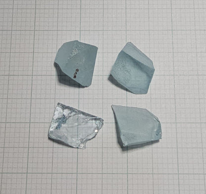 Light Blue Laser Garnet Facet Rough, Yb YAG